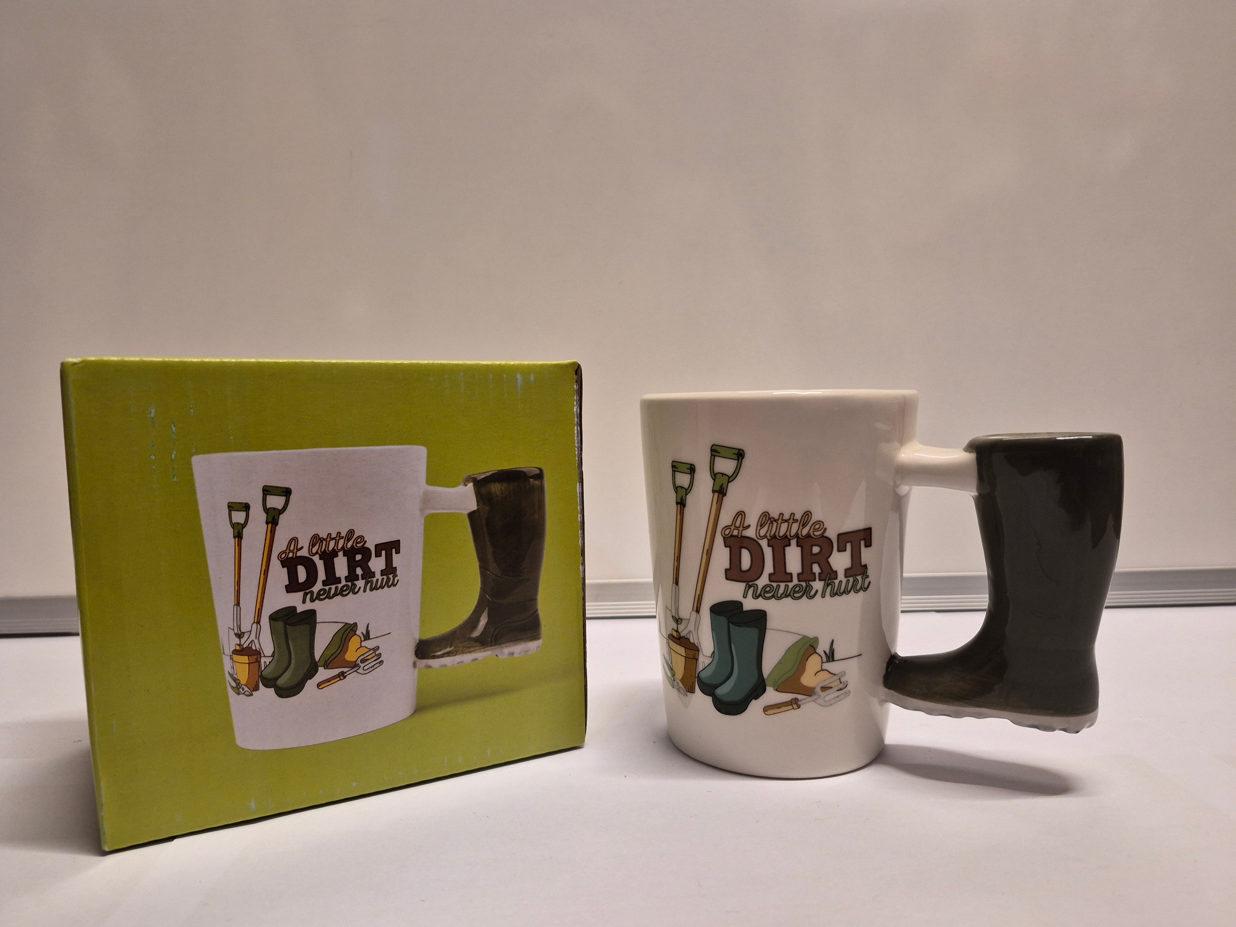 A little dirt never hurt - Gardening Mug – Vogue Gift Shop