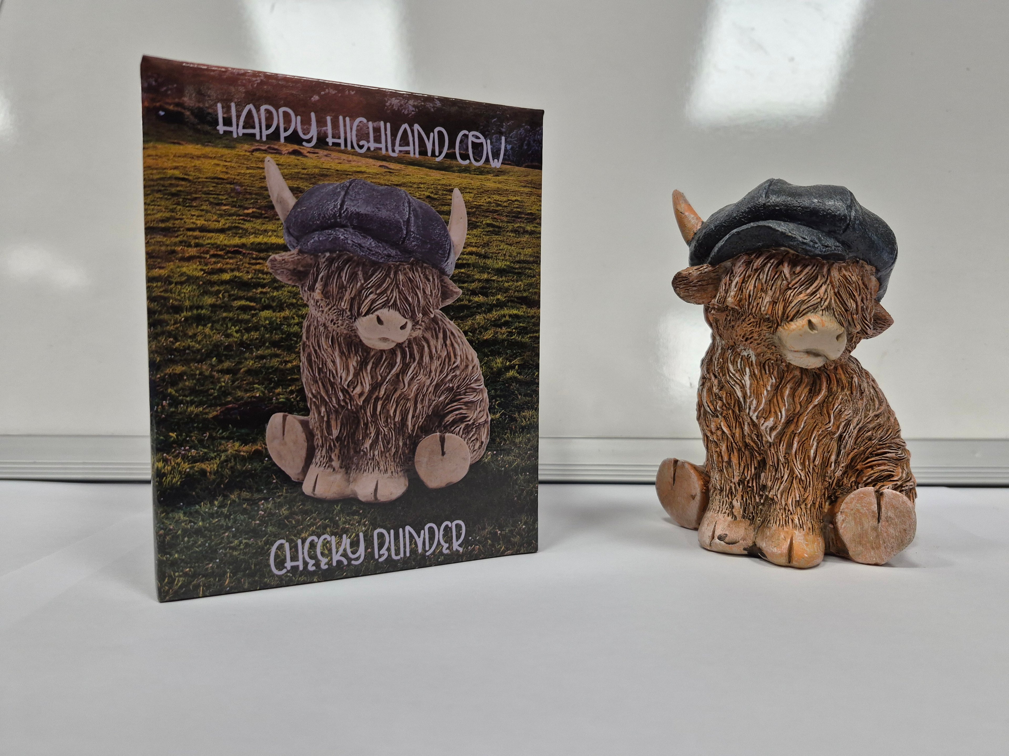 Happy Highland Cow - Cheeky Blinder