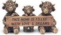 This Home is Filled with Love & Dreams - Highland Cows