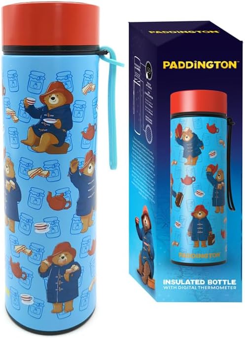Paddington Insulated Bottle With Digital Thermometer