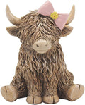 Pretty in pink Highland Cow