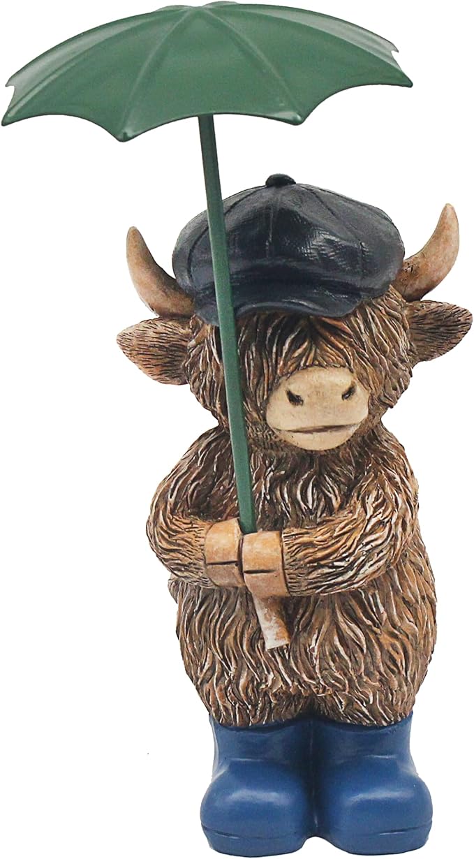 Rainy Days - Highland Cow