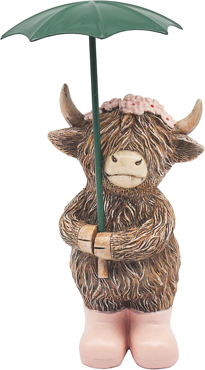 Rainy Days - Highland Cow