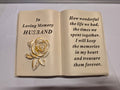 Husband Memorial Book