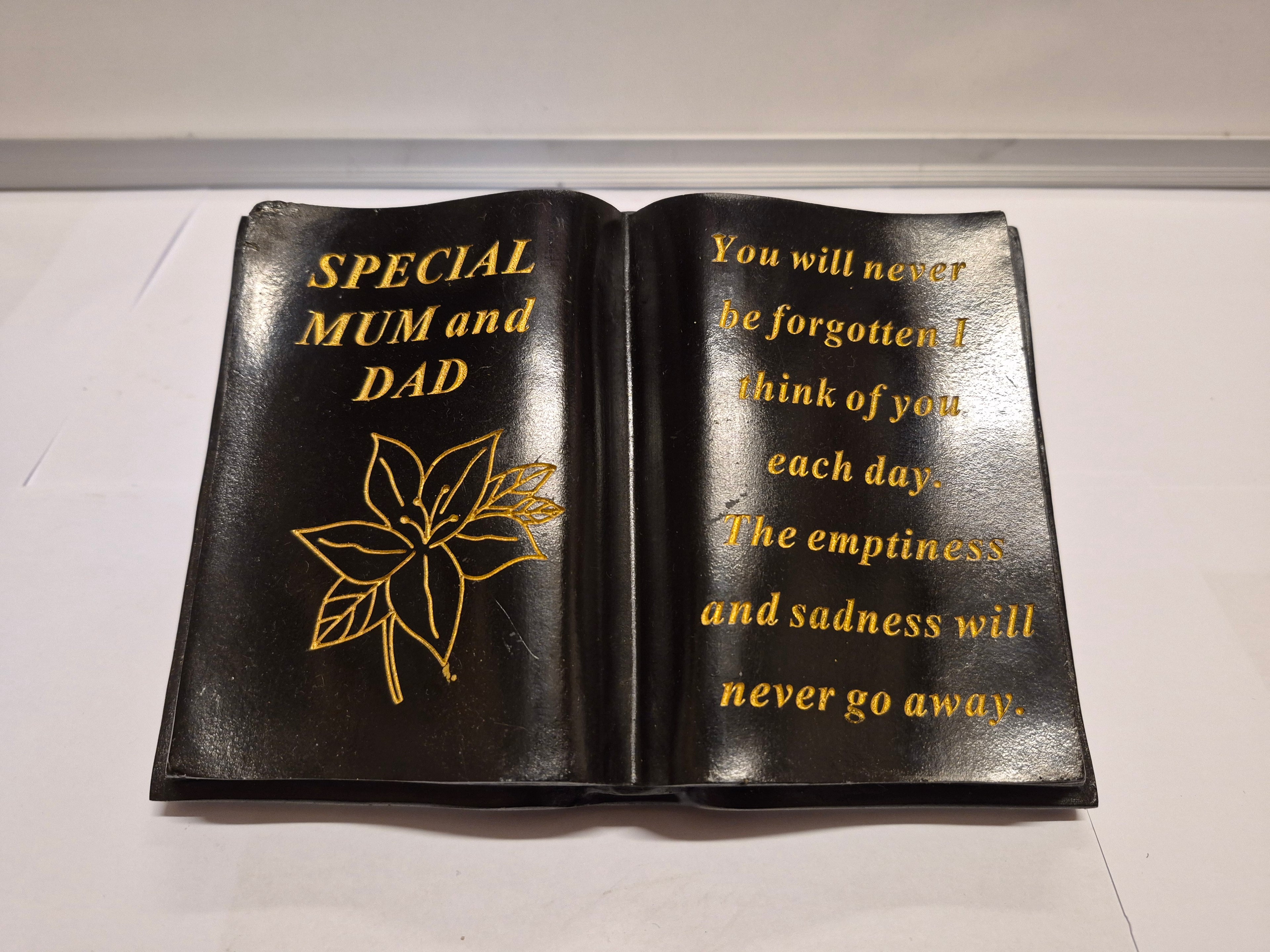 Mum & Dad Memorial Book