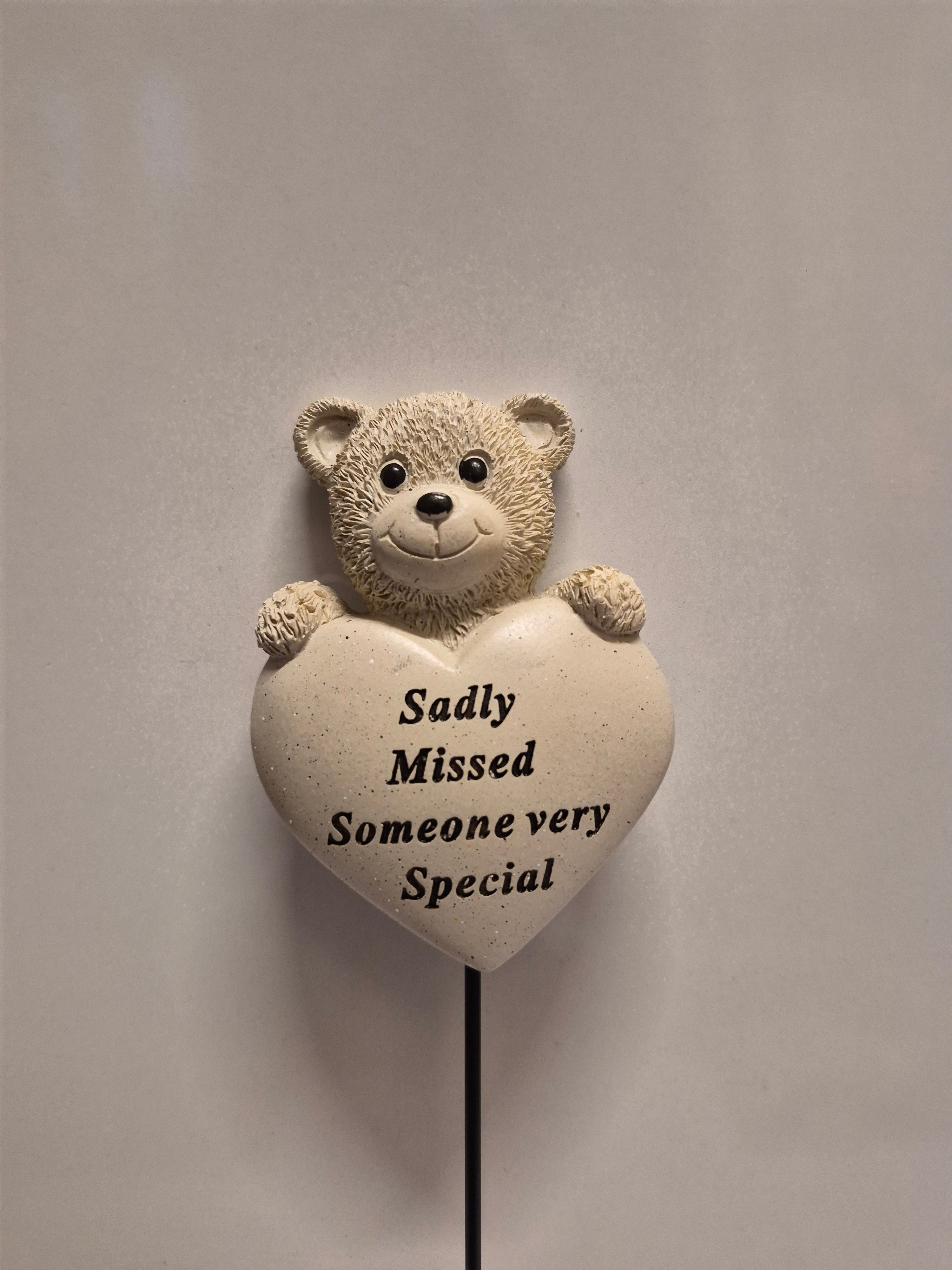 Sadly Missed Teddy Bear Memorial Stake