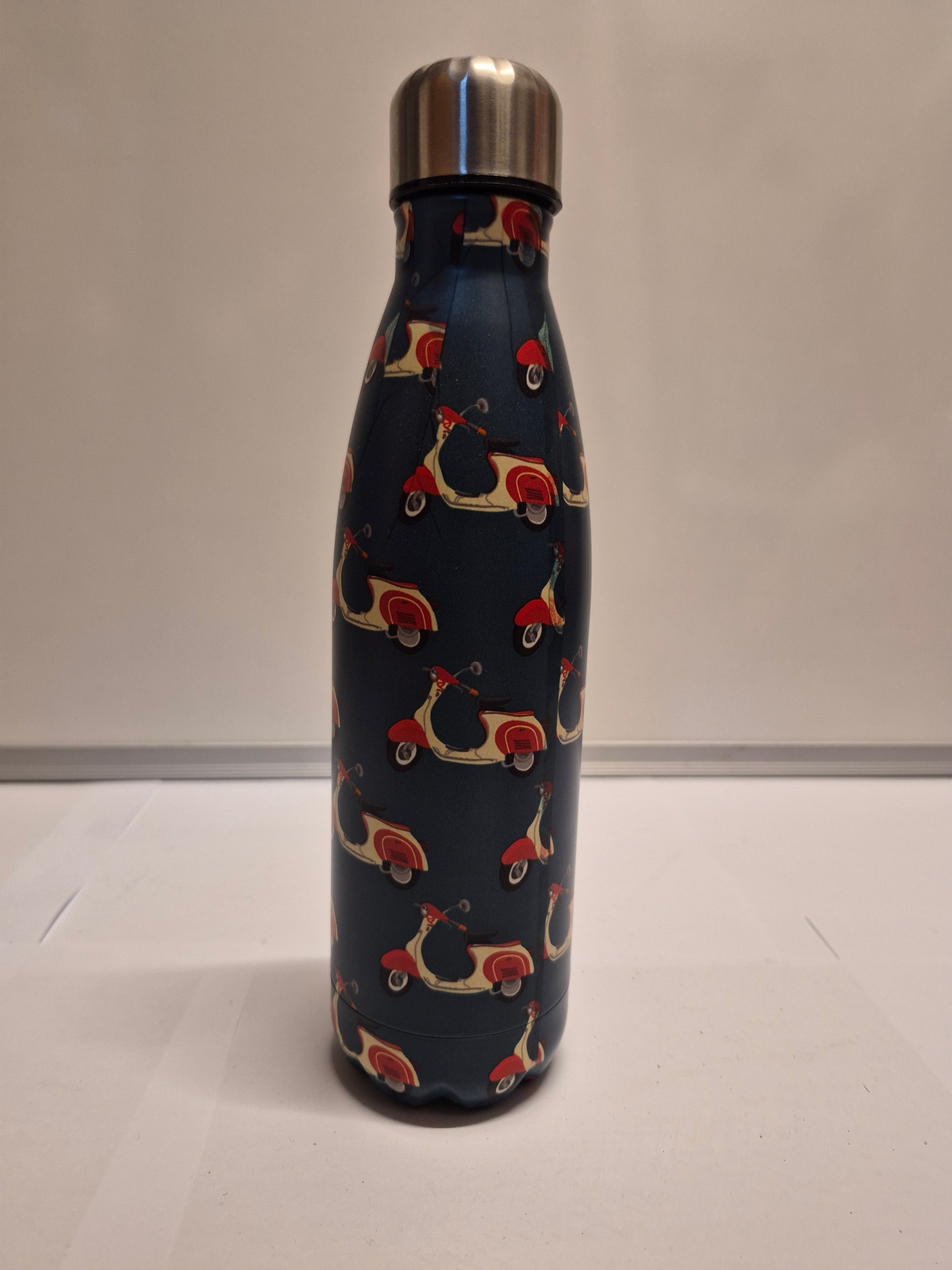 Scooter Bottle - Stainless Steel in Blue or Green