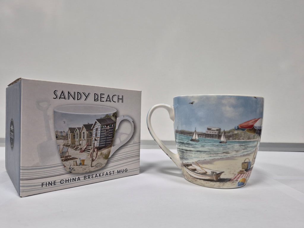 Sandy Beach Large Mug