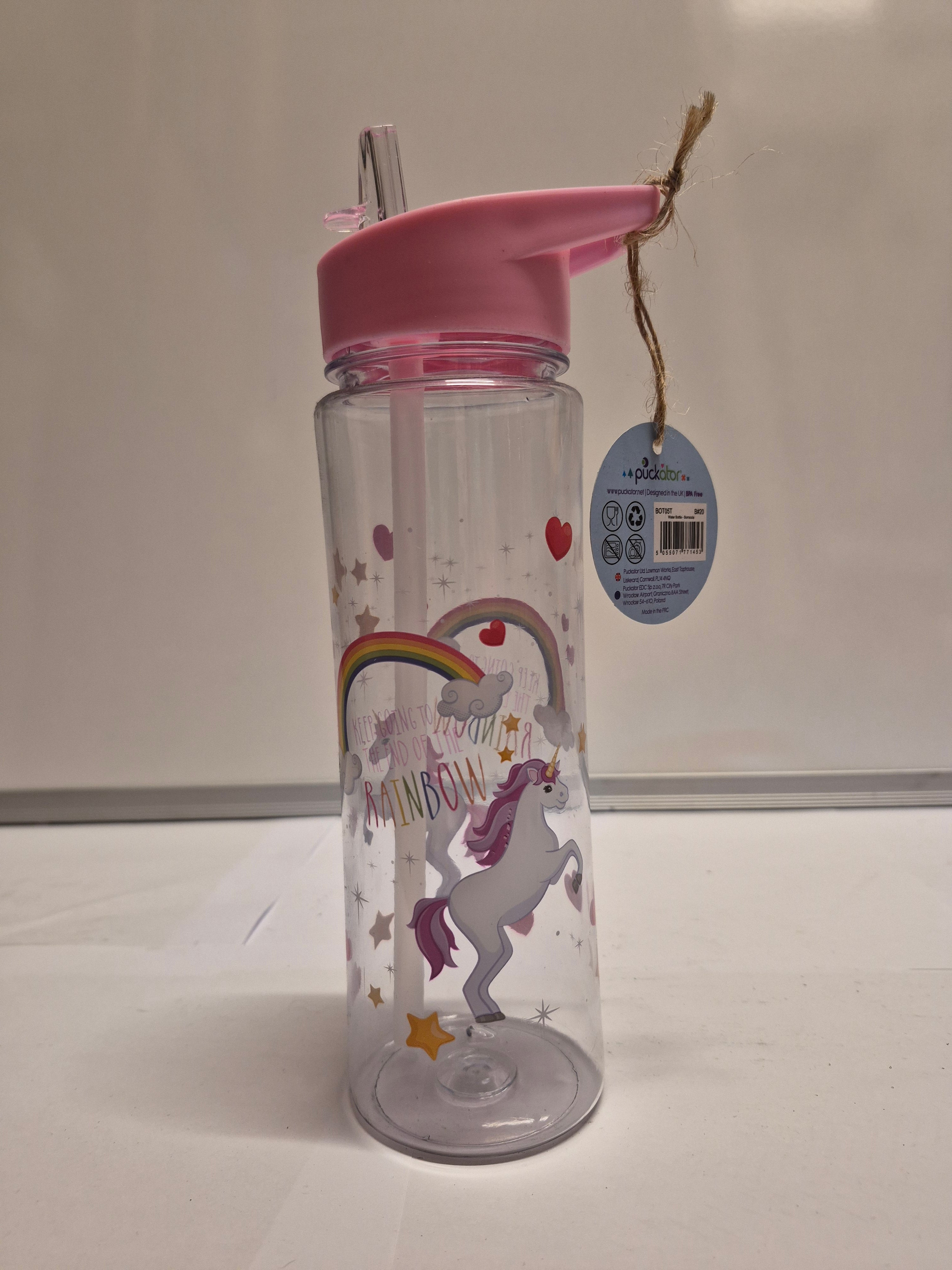 Unicorn Shatter Proof Bottle