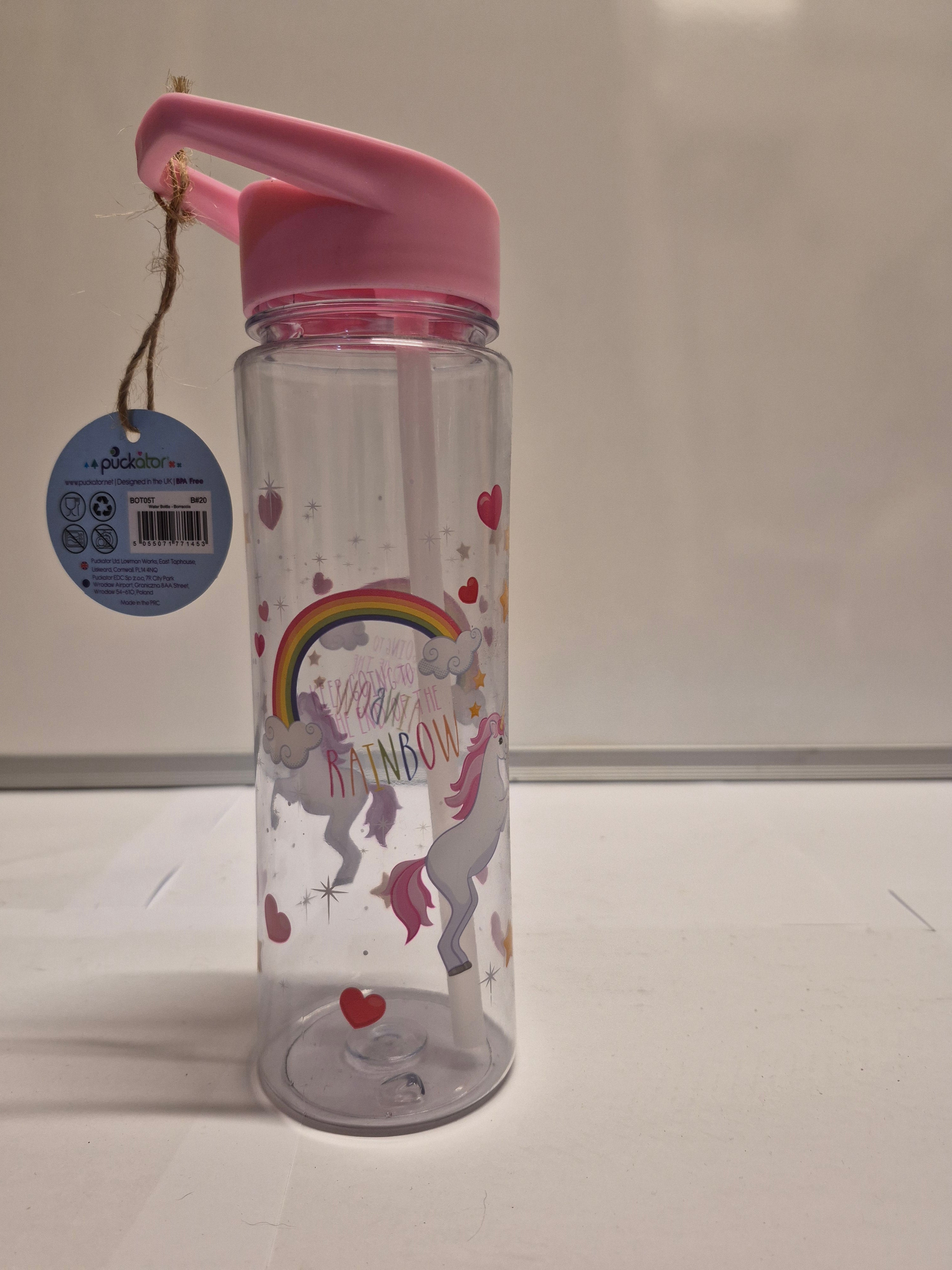 Unicorn Shatter Proof Bottle