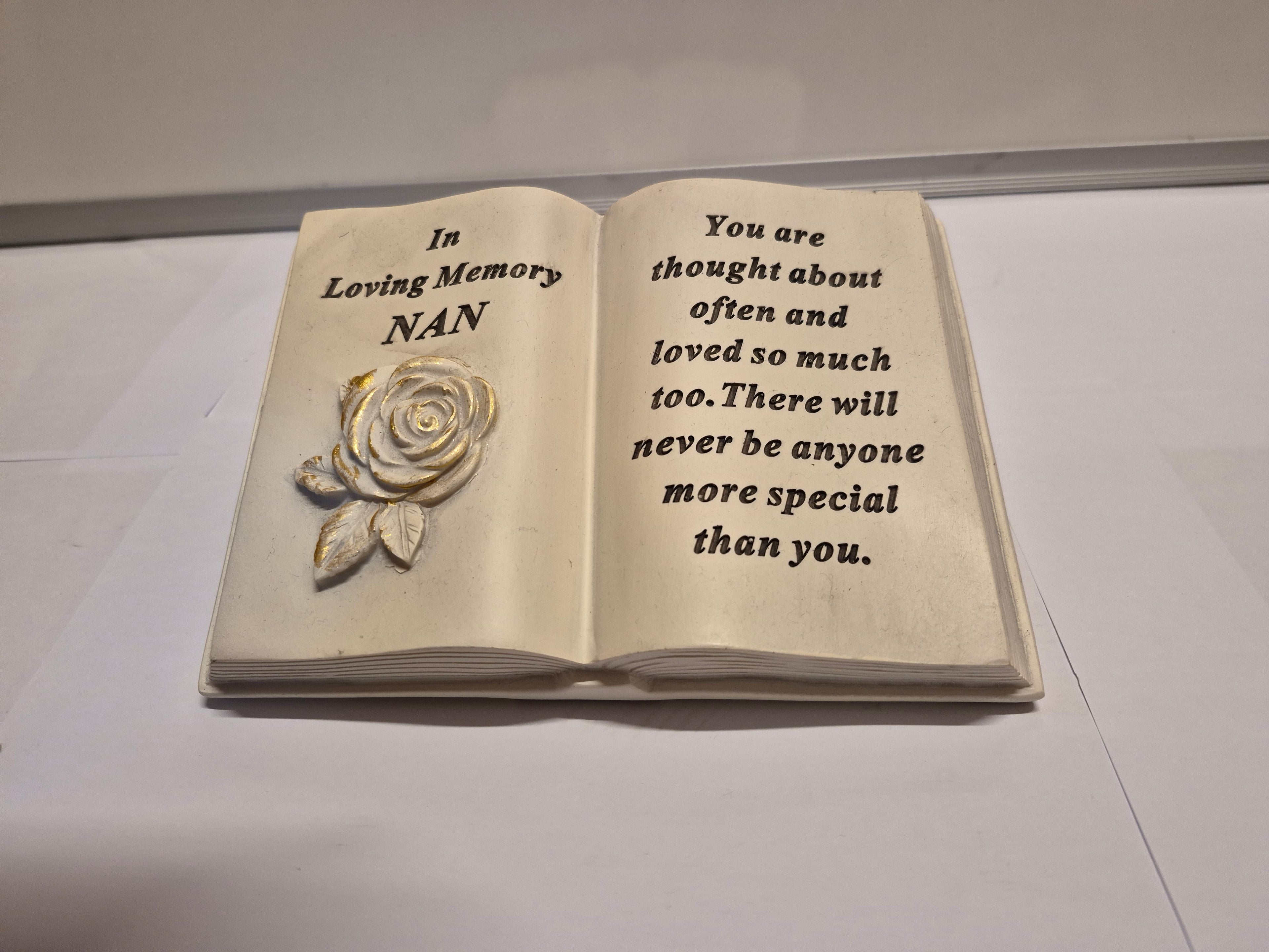 Nan Memorial Book