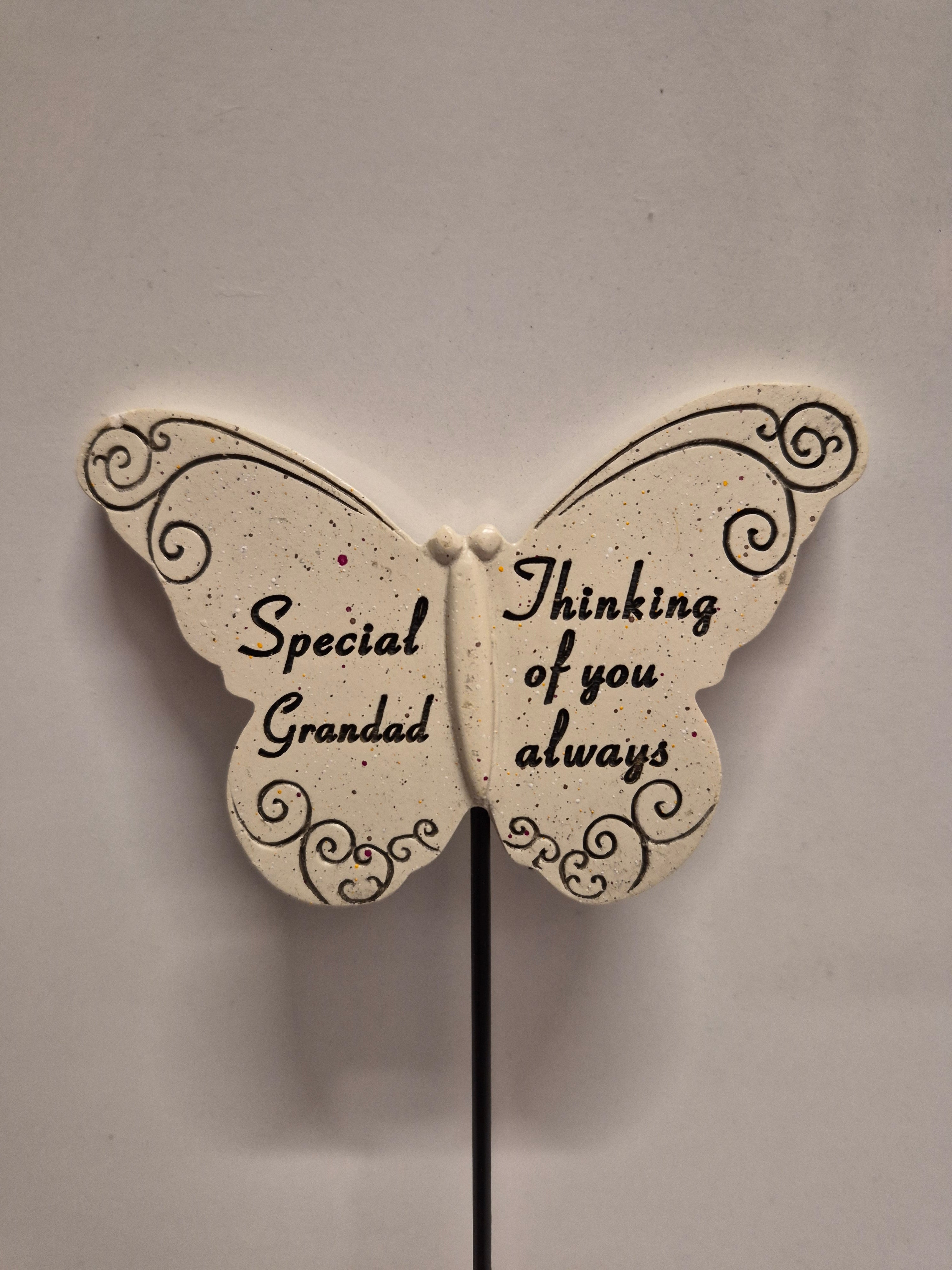 Grandad Butterfly Memorial Stake