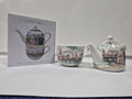 Sandy Bay - Teapot and Teacup Fine China Set