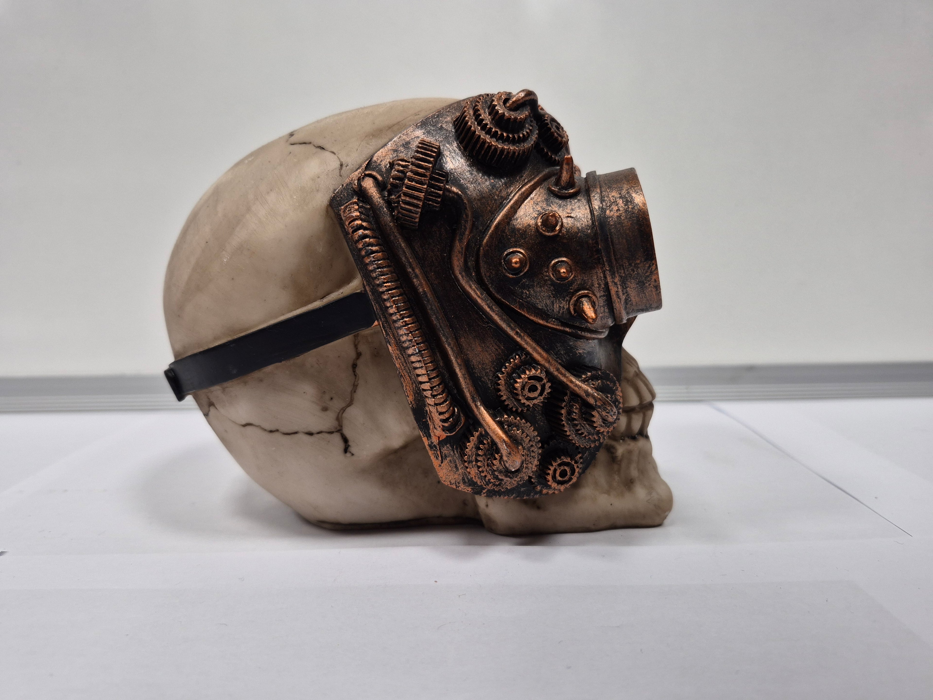 Steam Punk Skull - Bronze