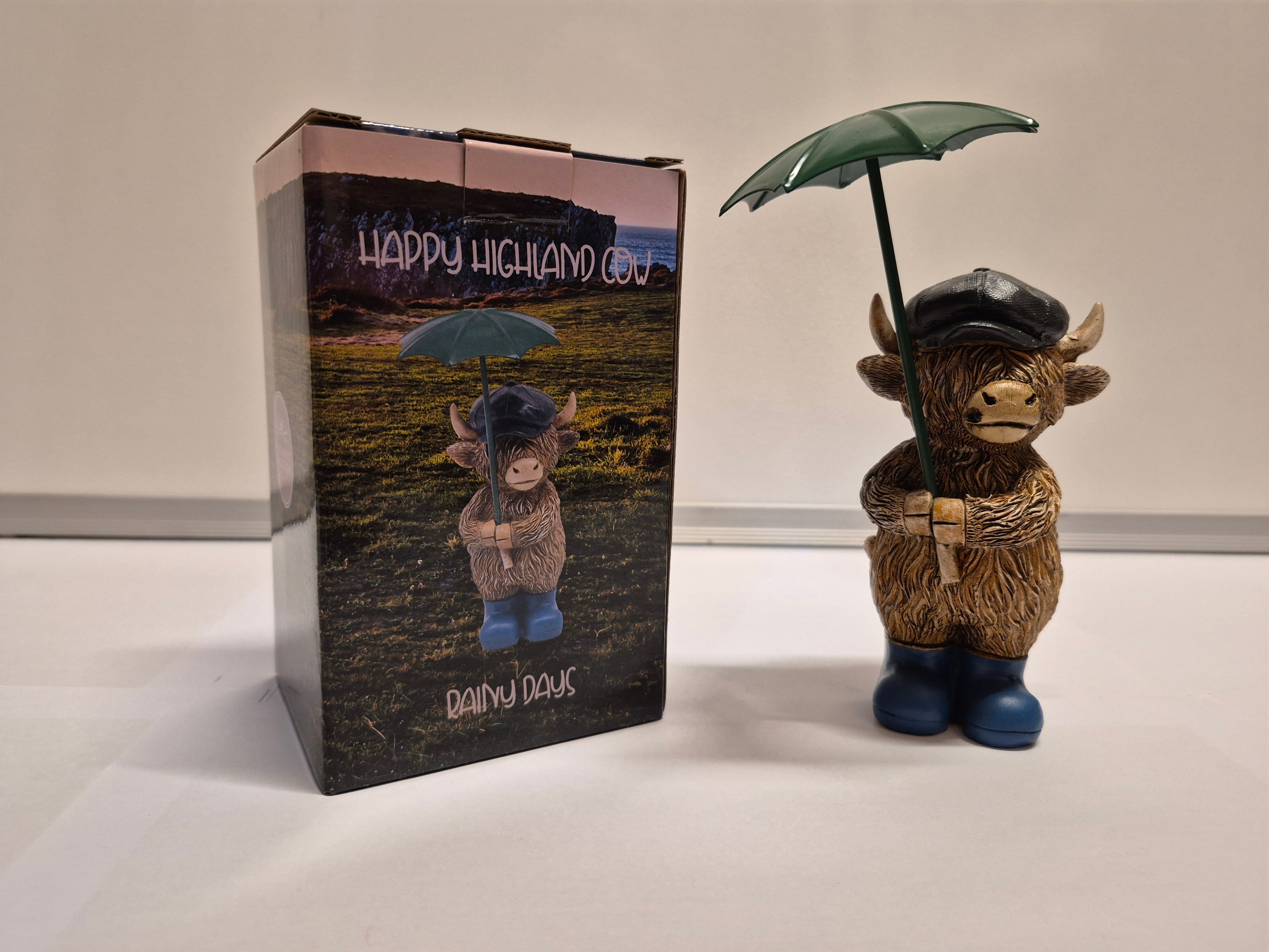 Rainy Days - Highland Cow