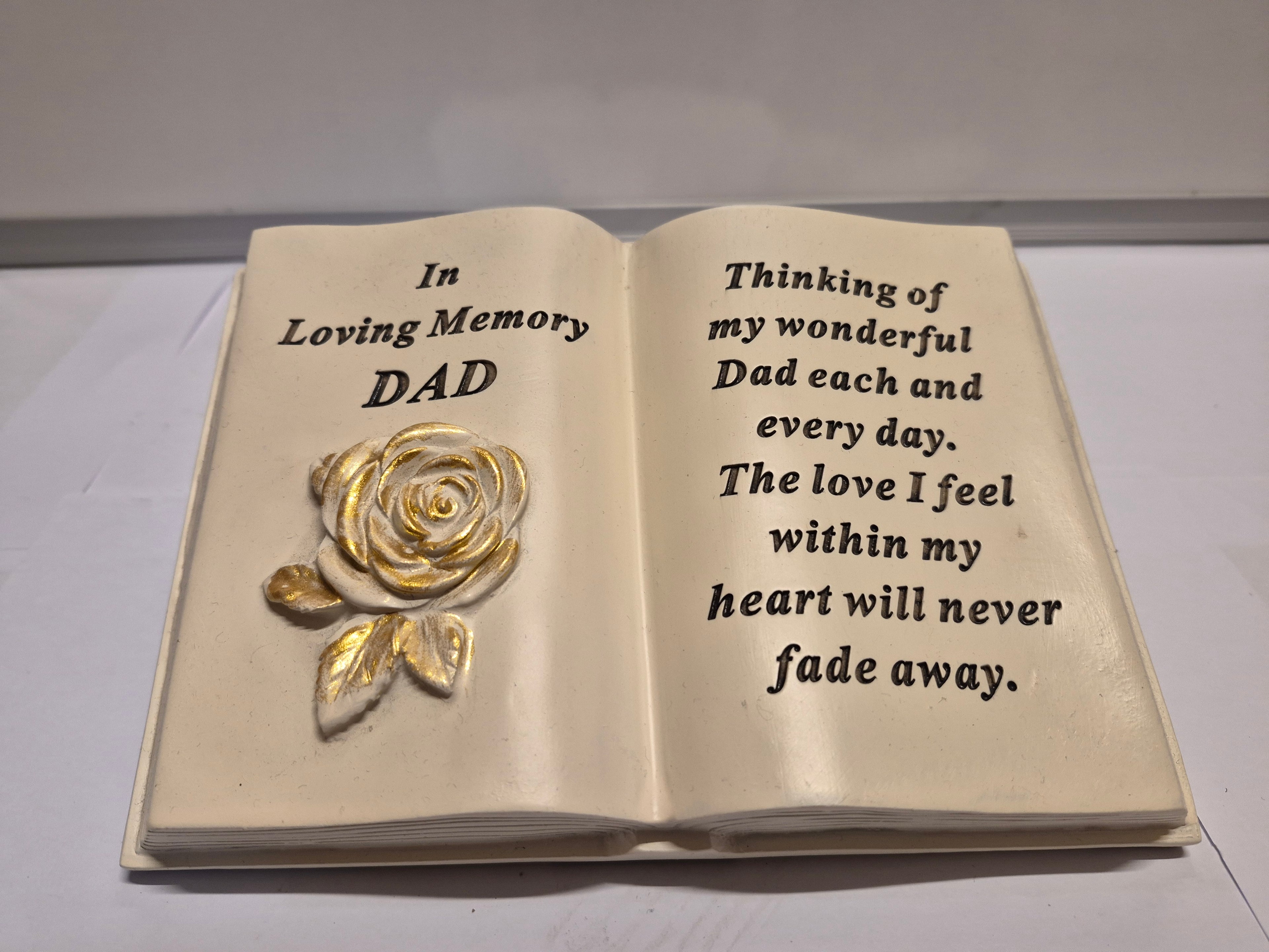 Dad Memorial Book