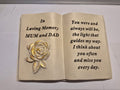 Mum & Dad Memorial Book