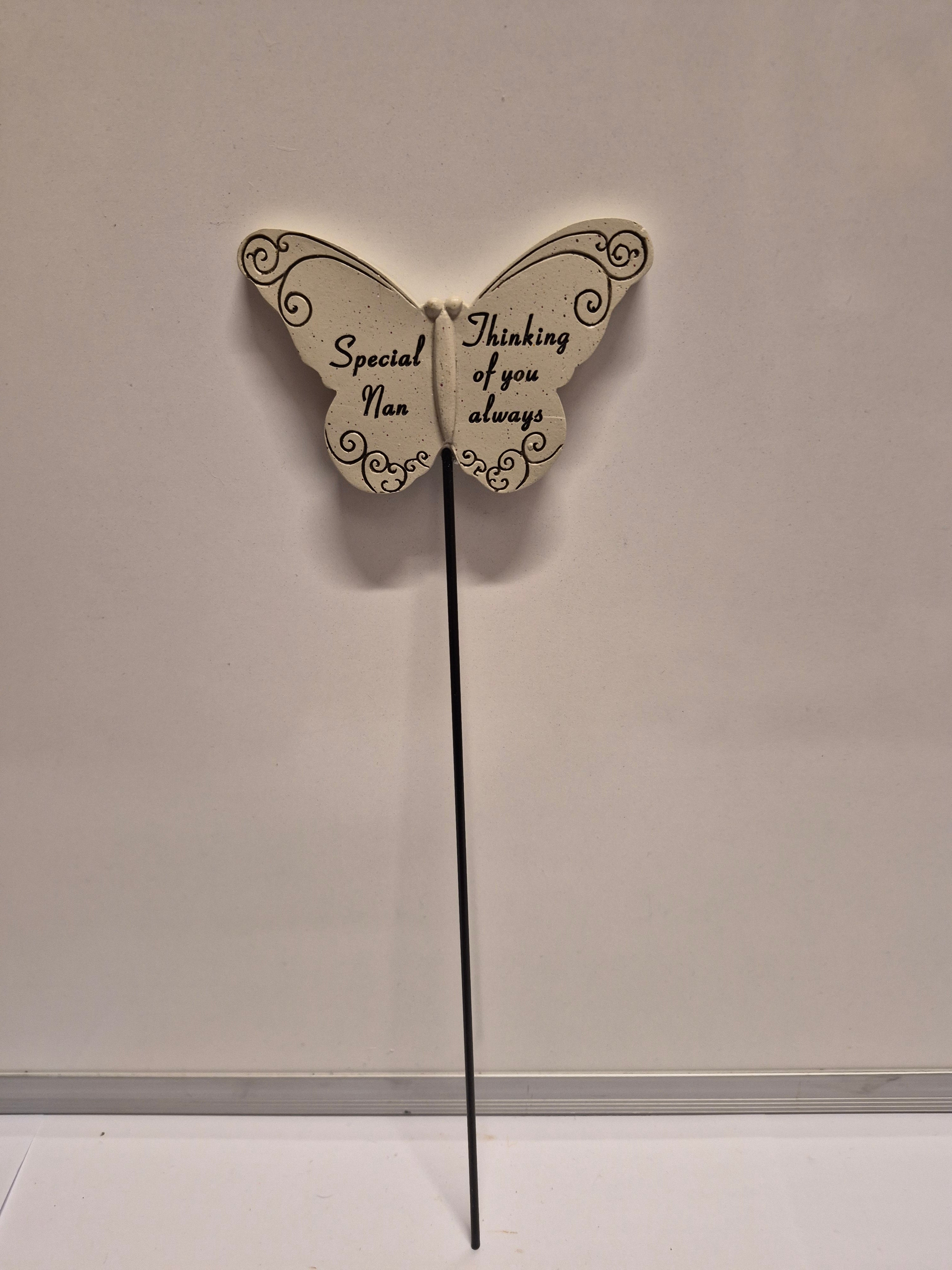 Nan Butterfly Memorial Stake