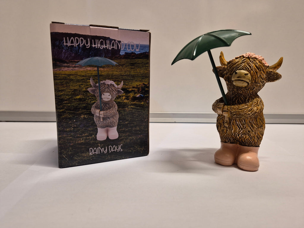 Rainy Days - Highland Cow