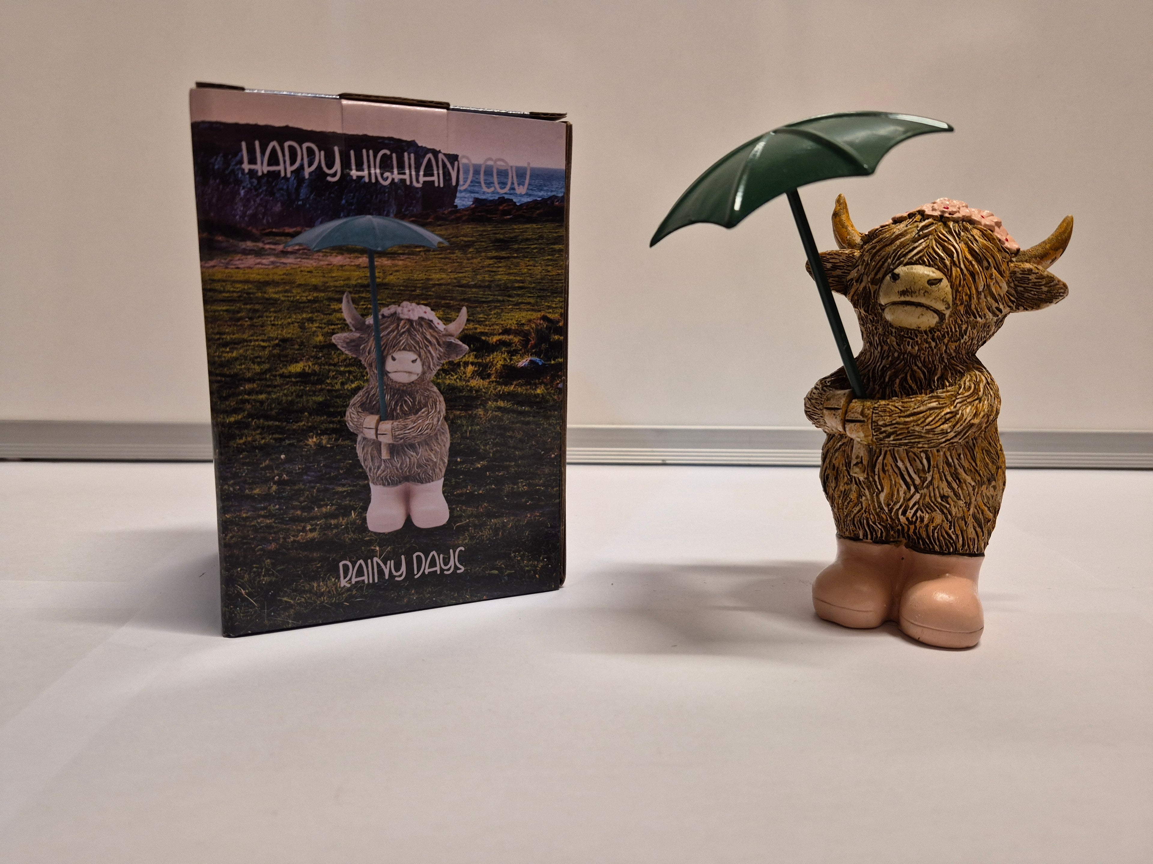 Rainy Days - Highland Cow