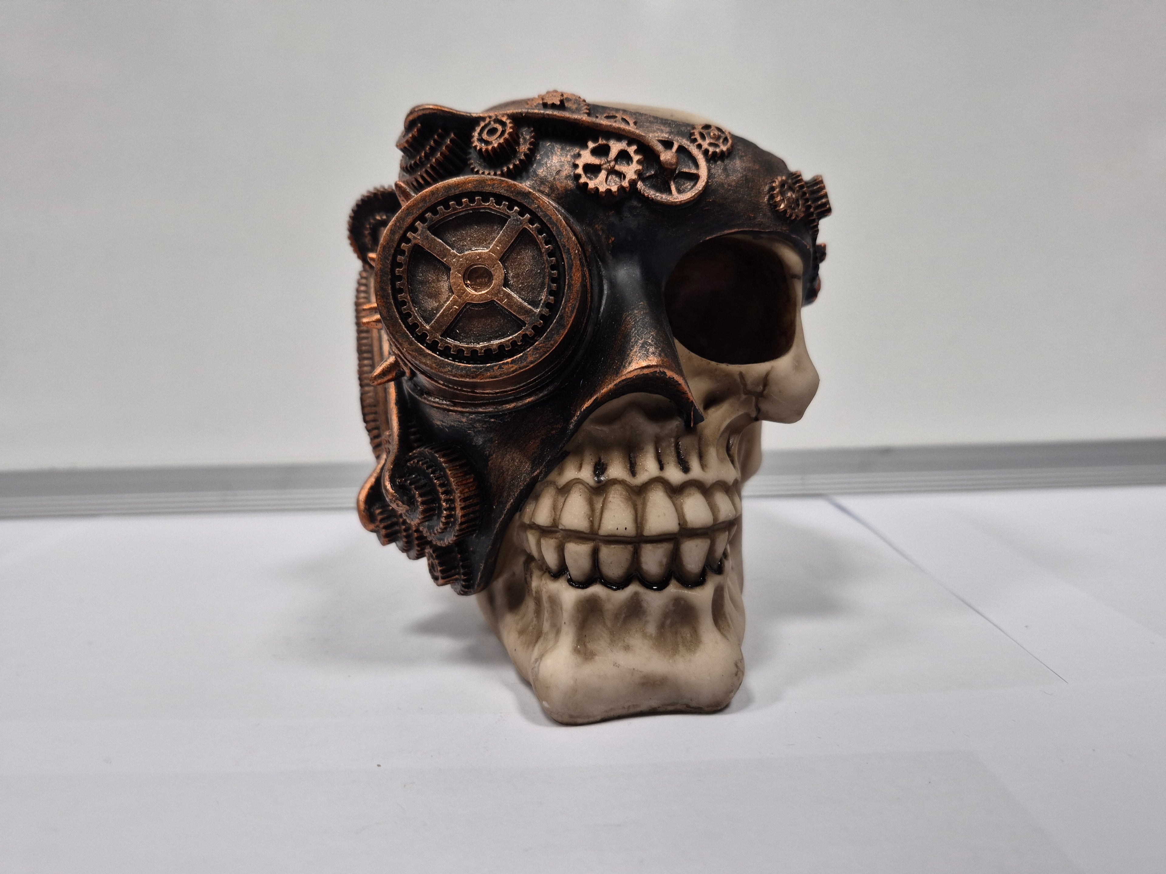 Steam Punk Skull - Bronze