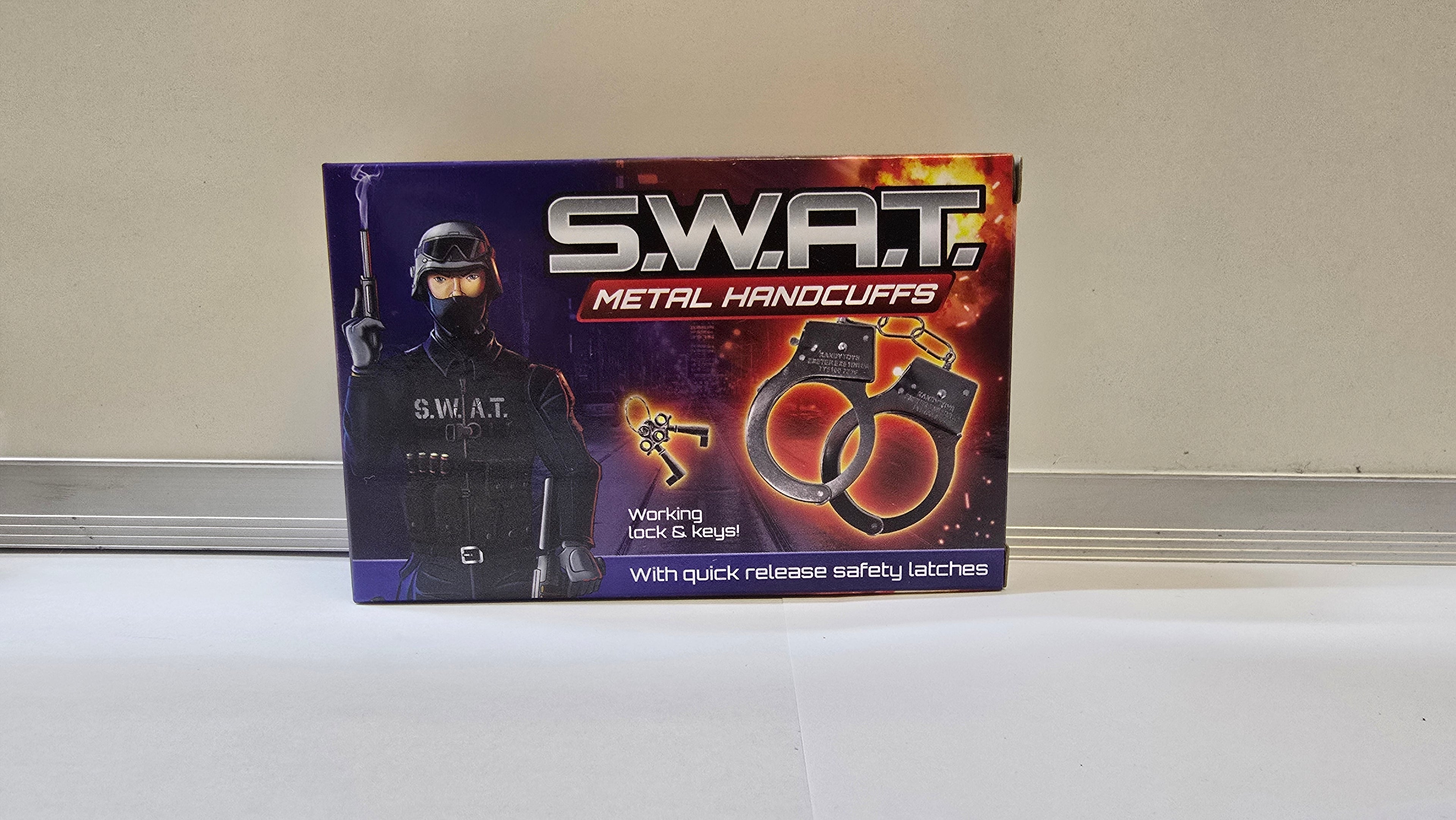 Swat Metal Handcuffs with keys