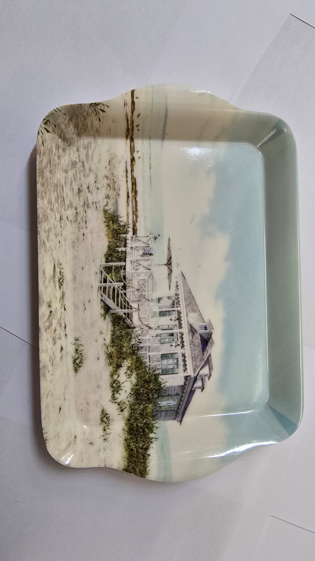 Small Beach Scene Tray