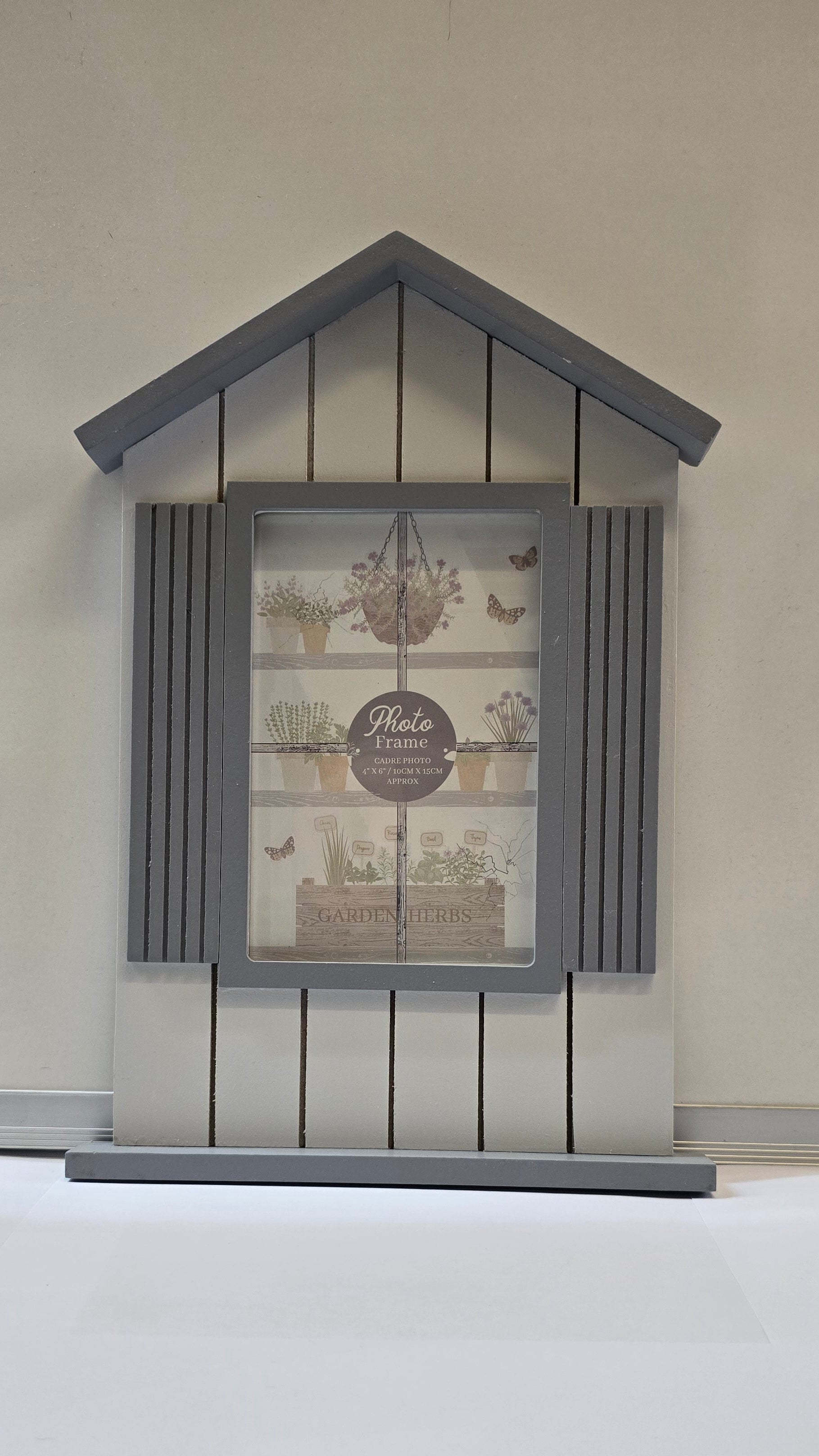 28cm Beach Hut Photo Frame