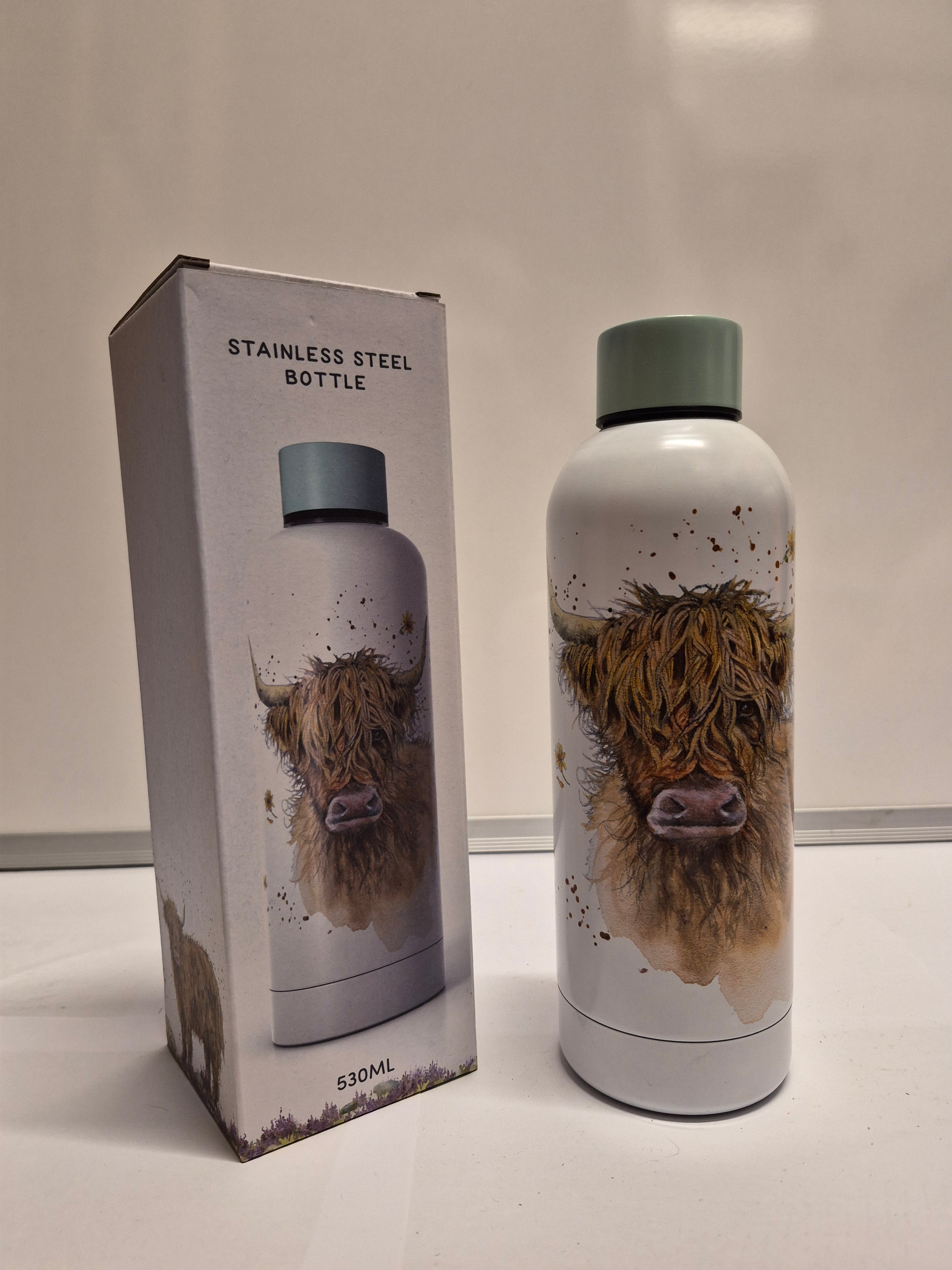 Highland Cow Stainless Steel Bottle