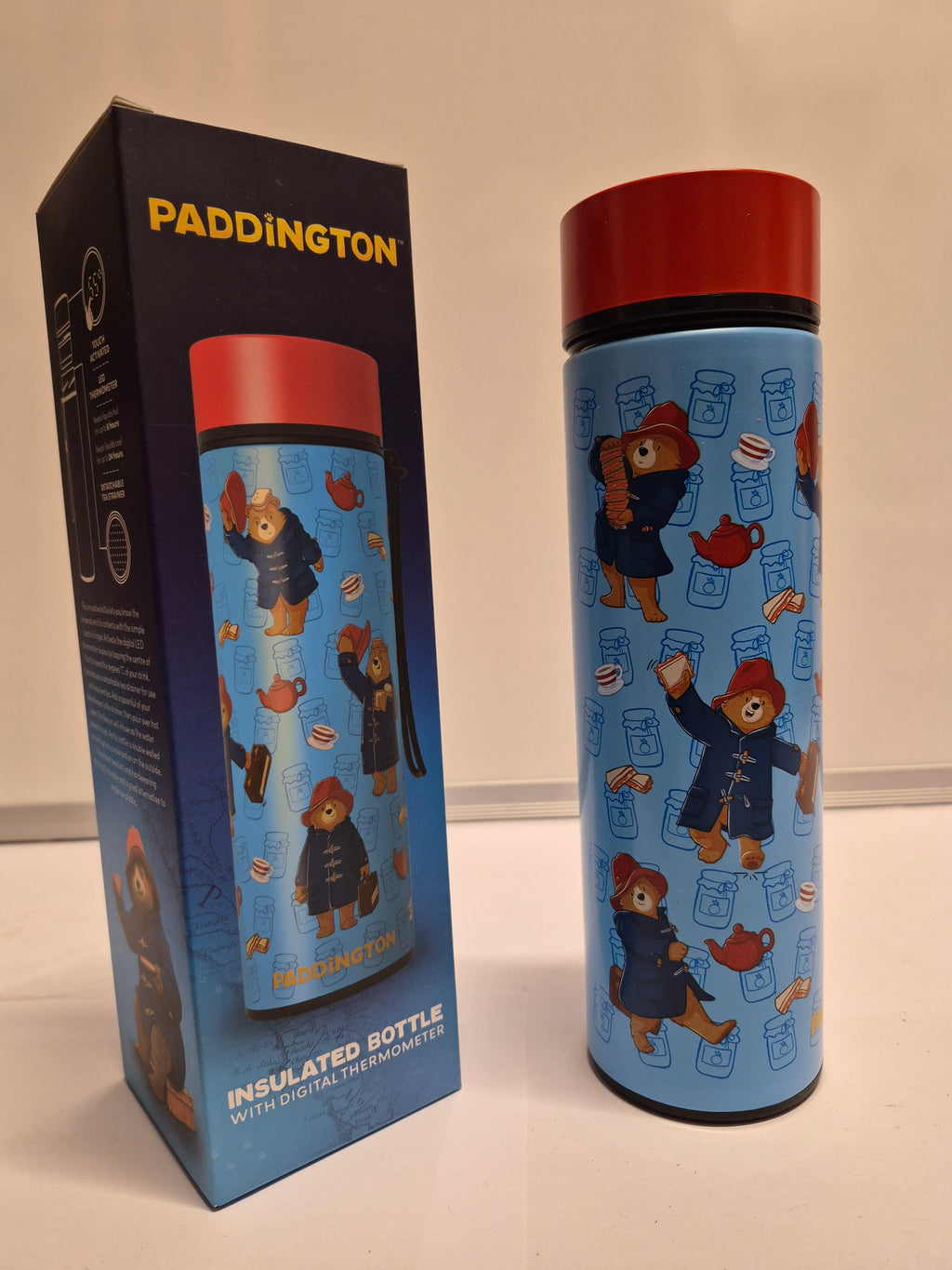 Paddington Insulated Bottle With Digital Thermometer