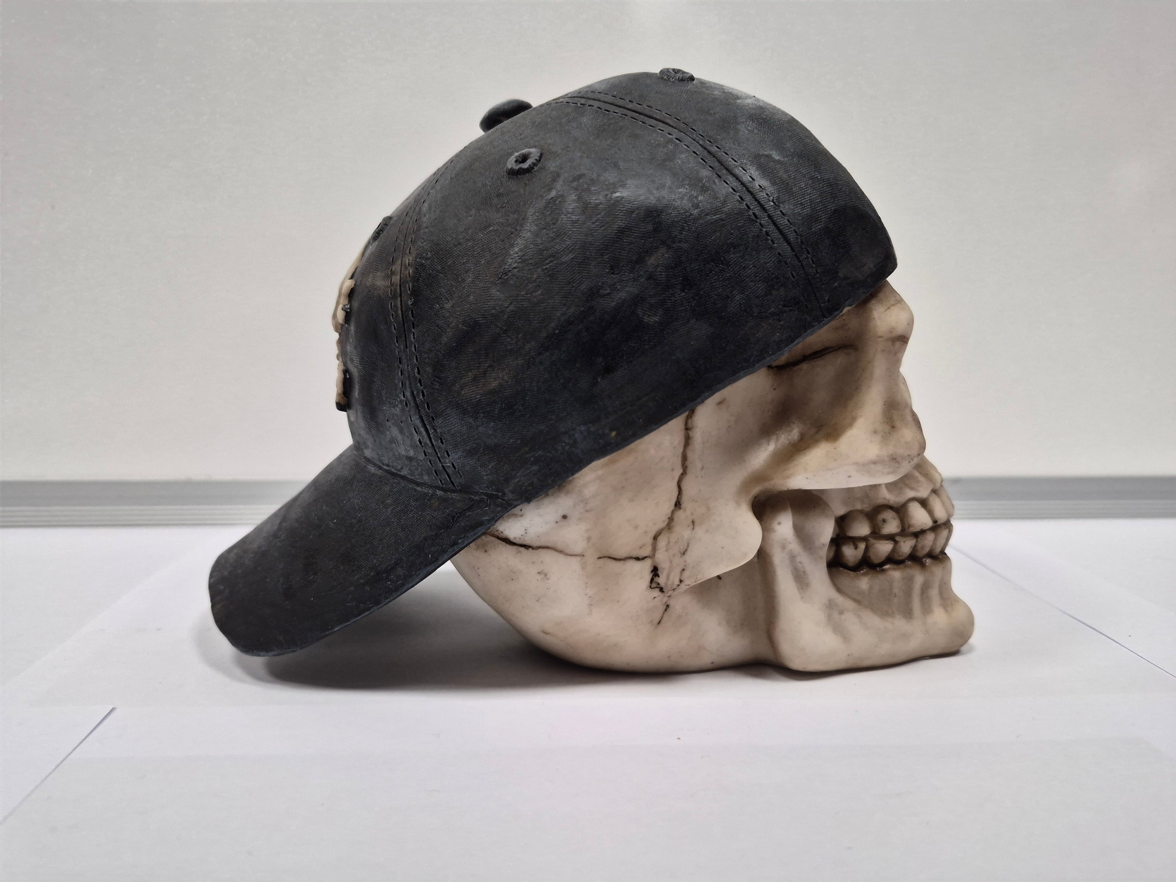 Backwards Cap Skull
