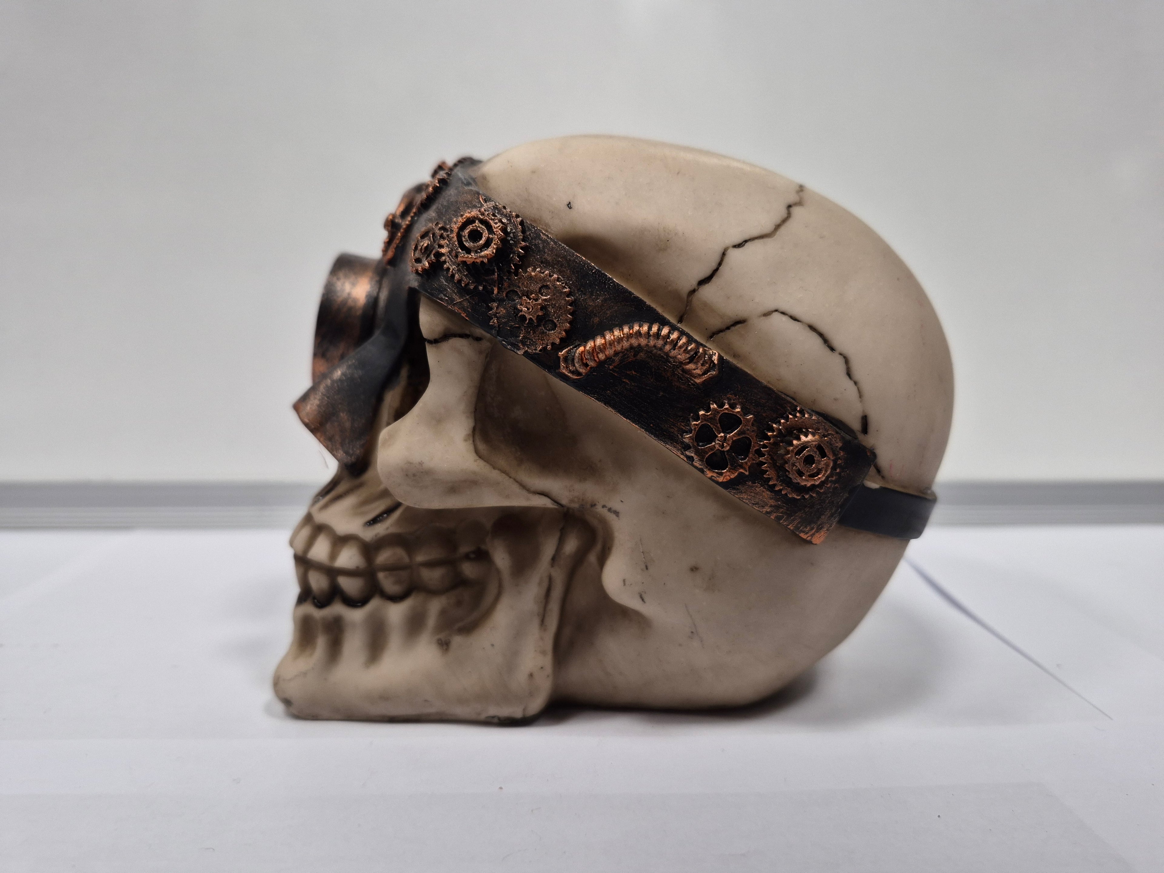 Steam Punk Skull - Bronze