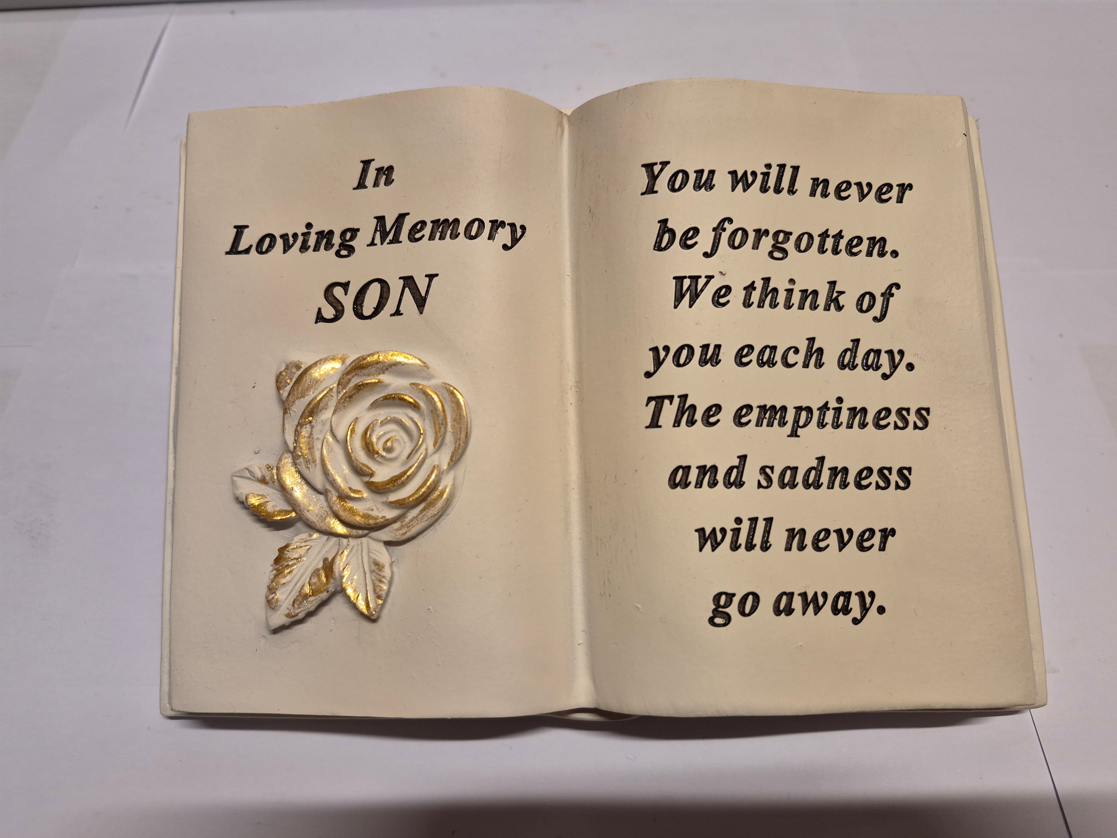 Son Memorial Book