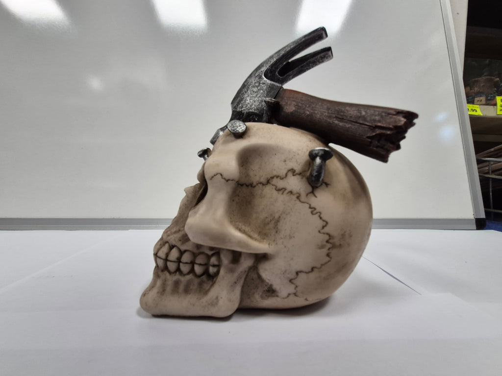 Hammer & Nails Skull