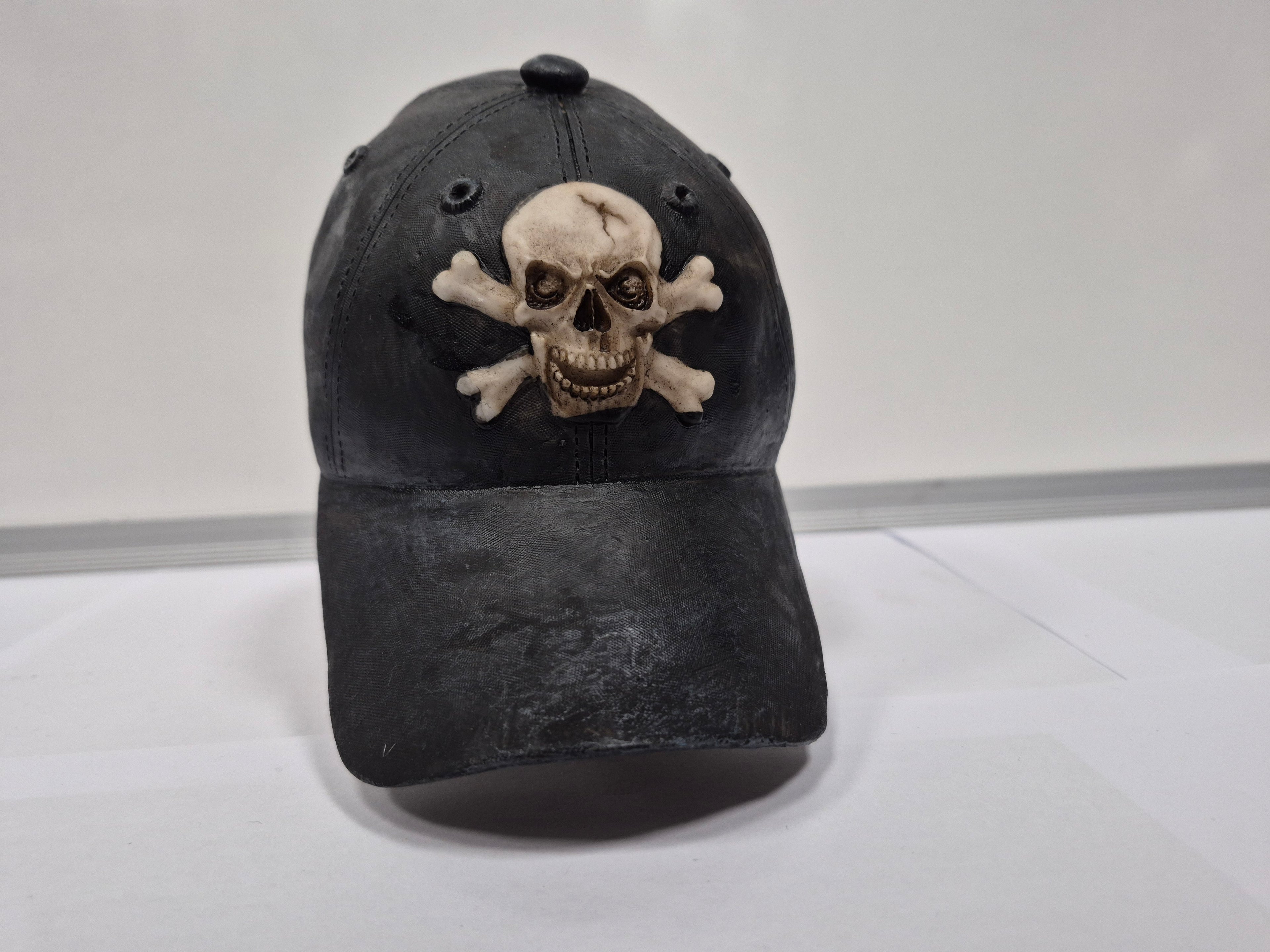 Backwards Cap Skull