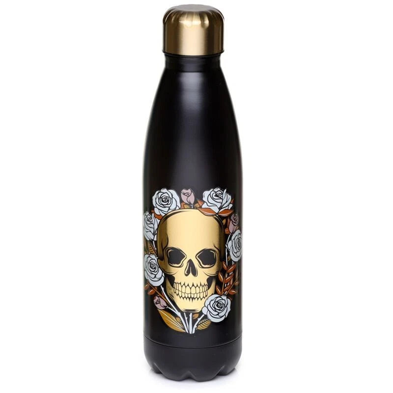 Skulls & Roses Insulated Stainless Steel Bottle