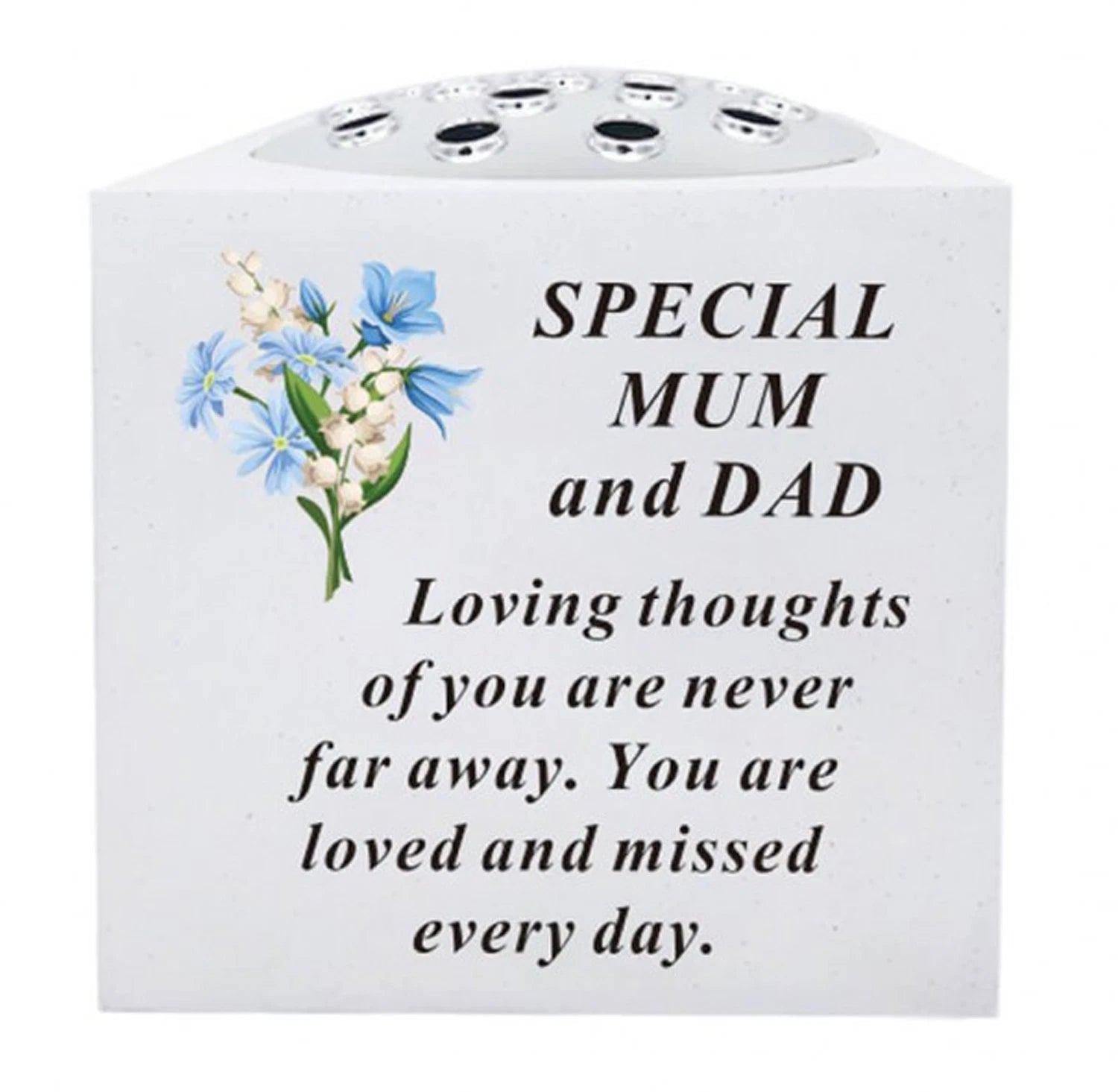 Mum & Dad Memorial Rose Bowl