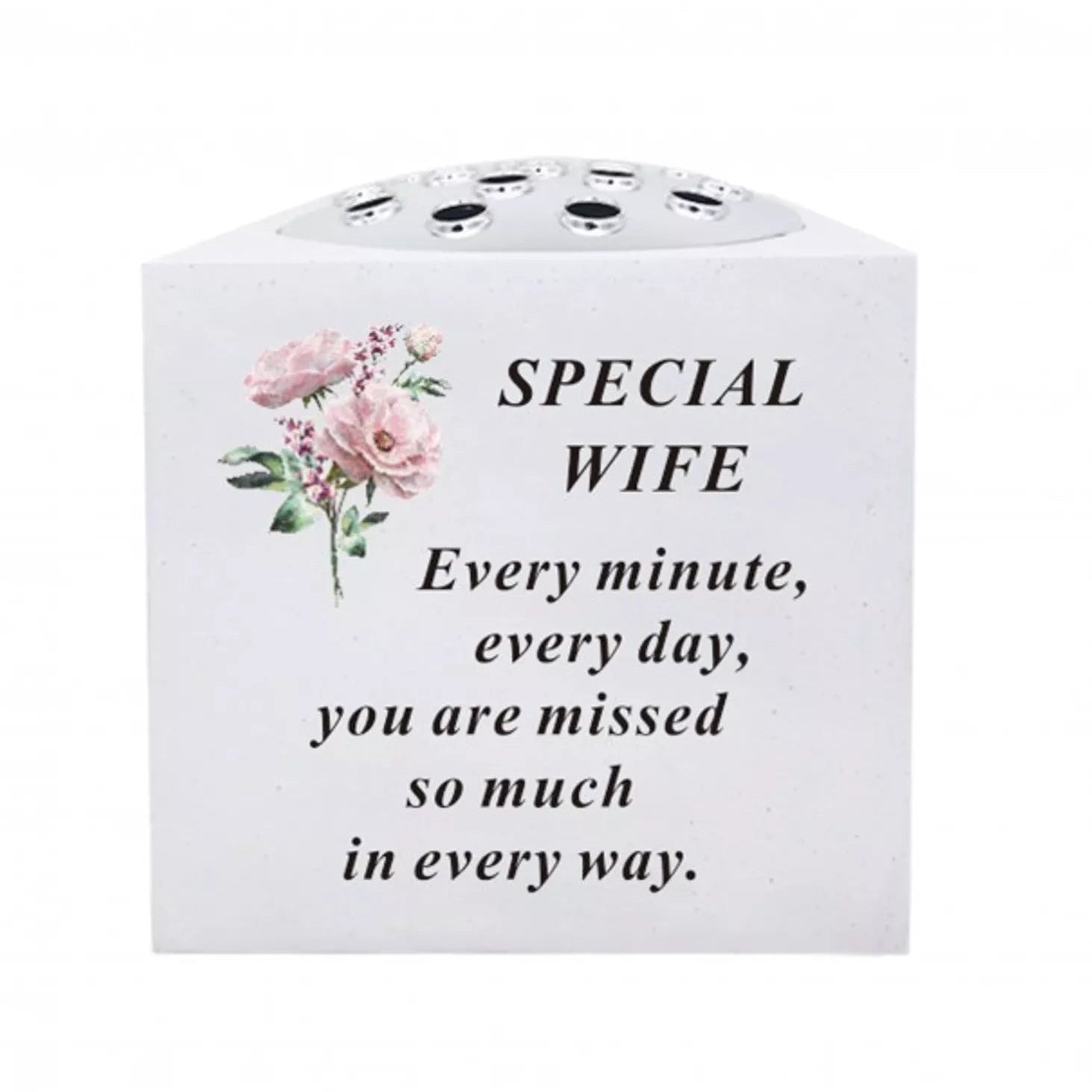 Wife Memorial Rose Bowl