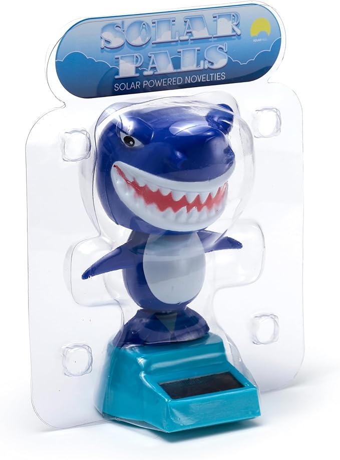 Shark Solar Pal - Solar Powered Shark Novelty Gift