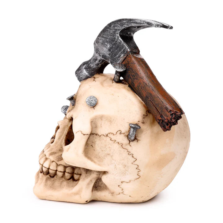 Hammer & Nails Skull